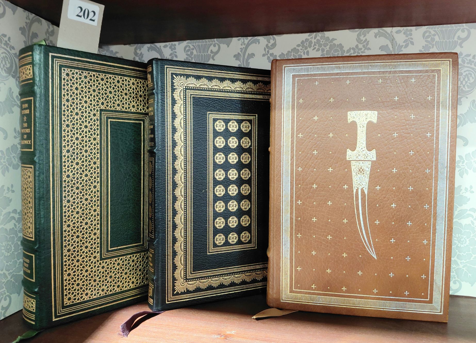 202 · THREE SIGNED COLLECTABLE BOOKS