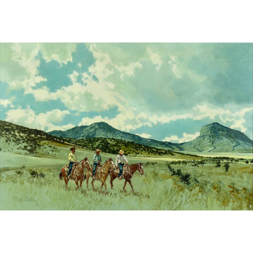 Ross Stefan (1934-1999): Under a Sonoita Sky, 1971