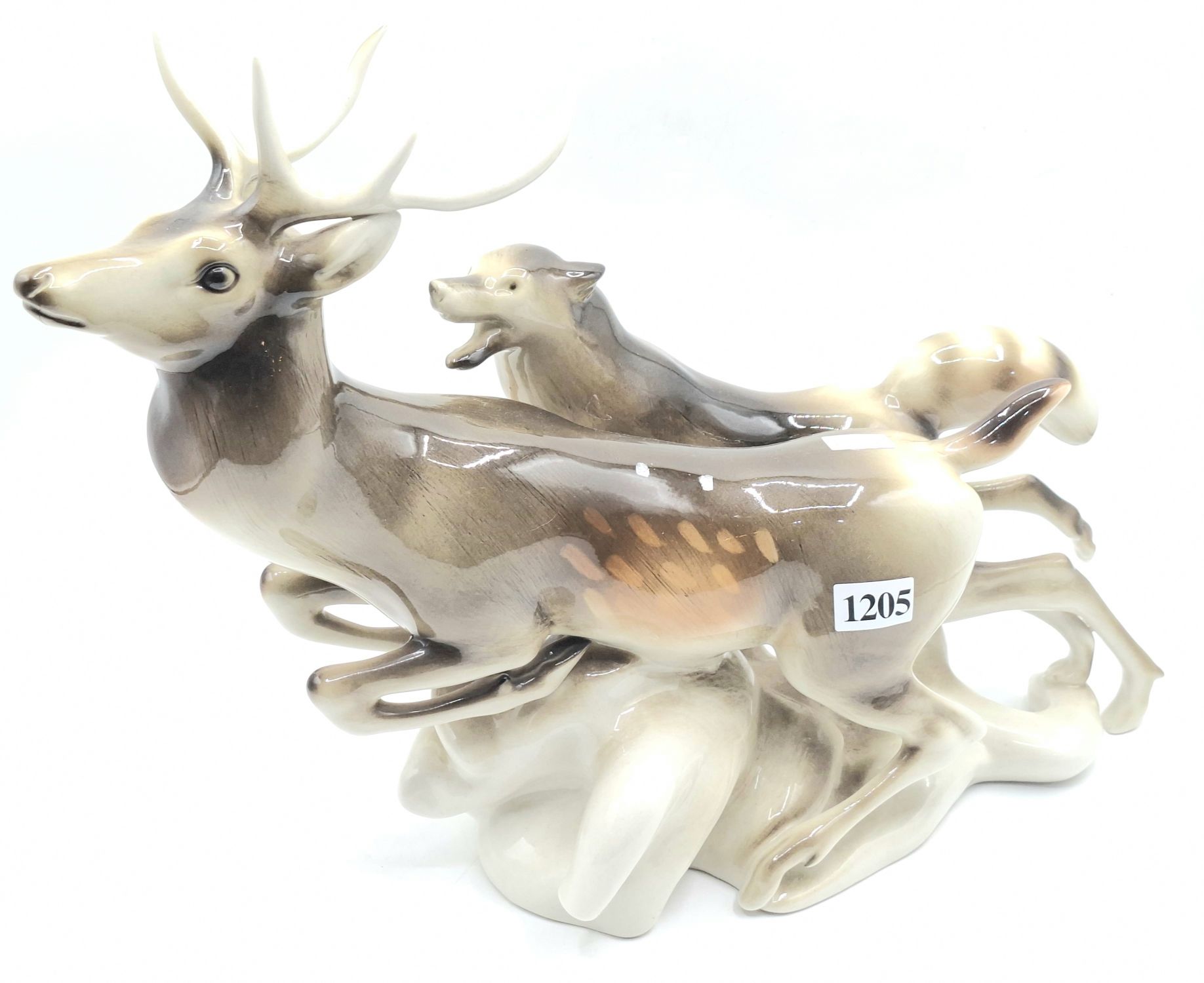 1205 · ROYAL DUX CERAMIC FIGURINE