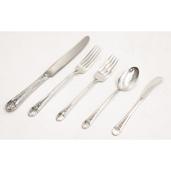 55pc Towle Royal Windsor Sterling Flatware Service