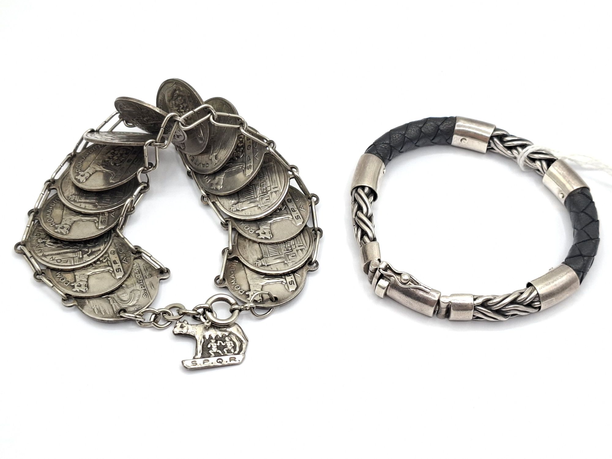 1035 · TWO MENS BRACELETS