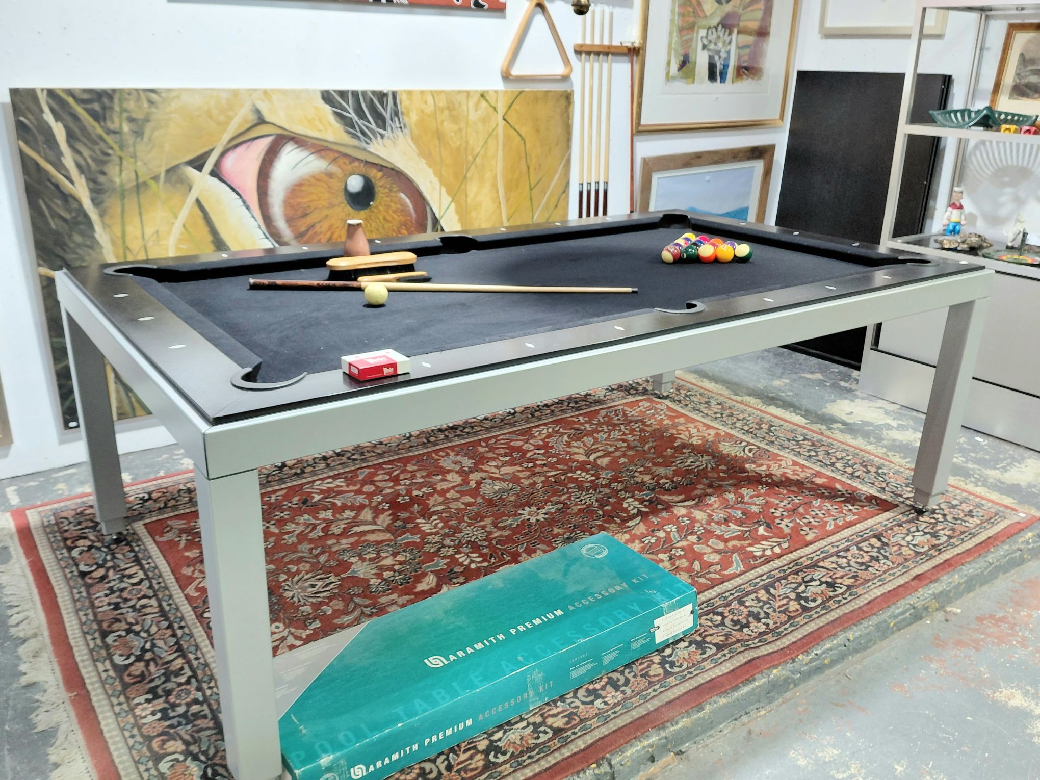 Contemporary Dining/Pool Table