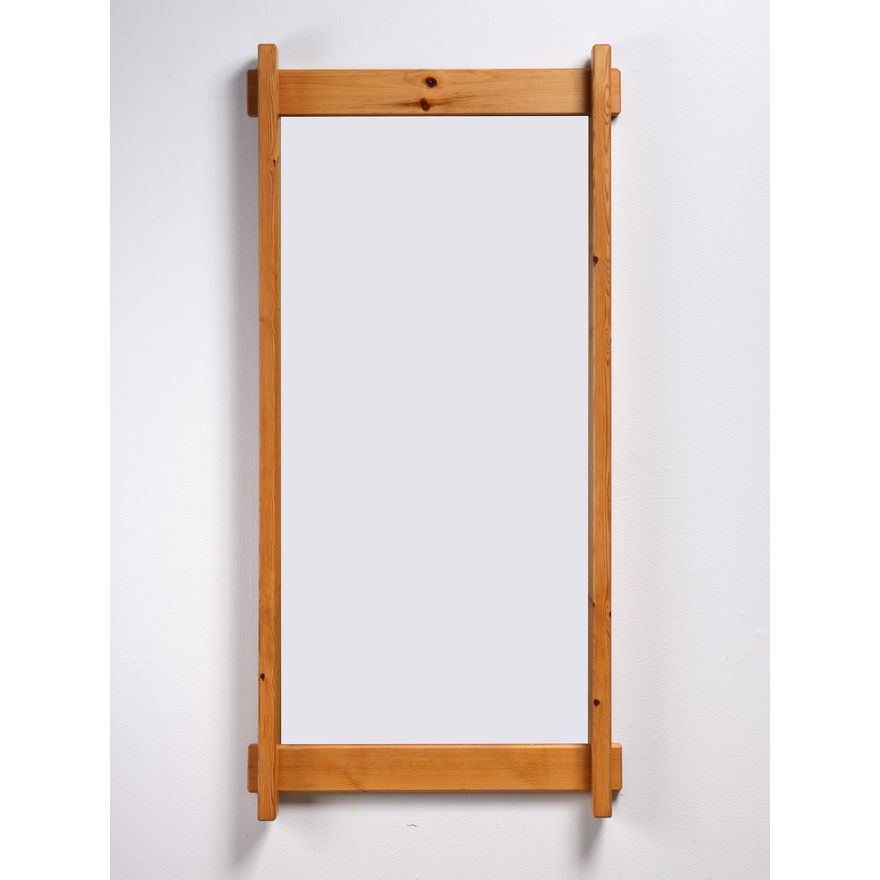 Mid-century arts and crafts wall mirror