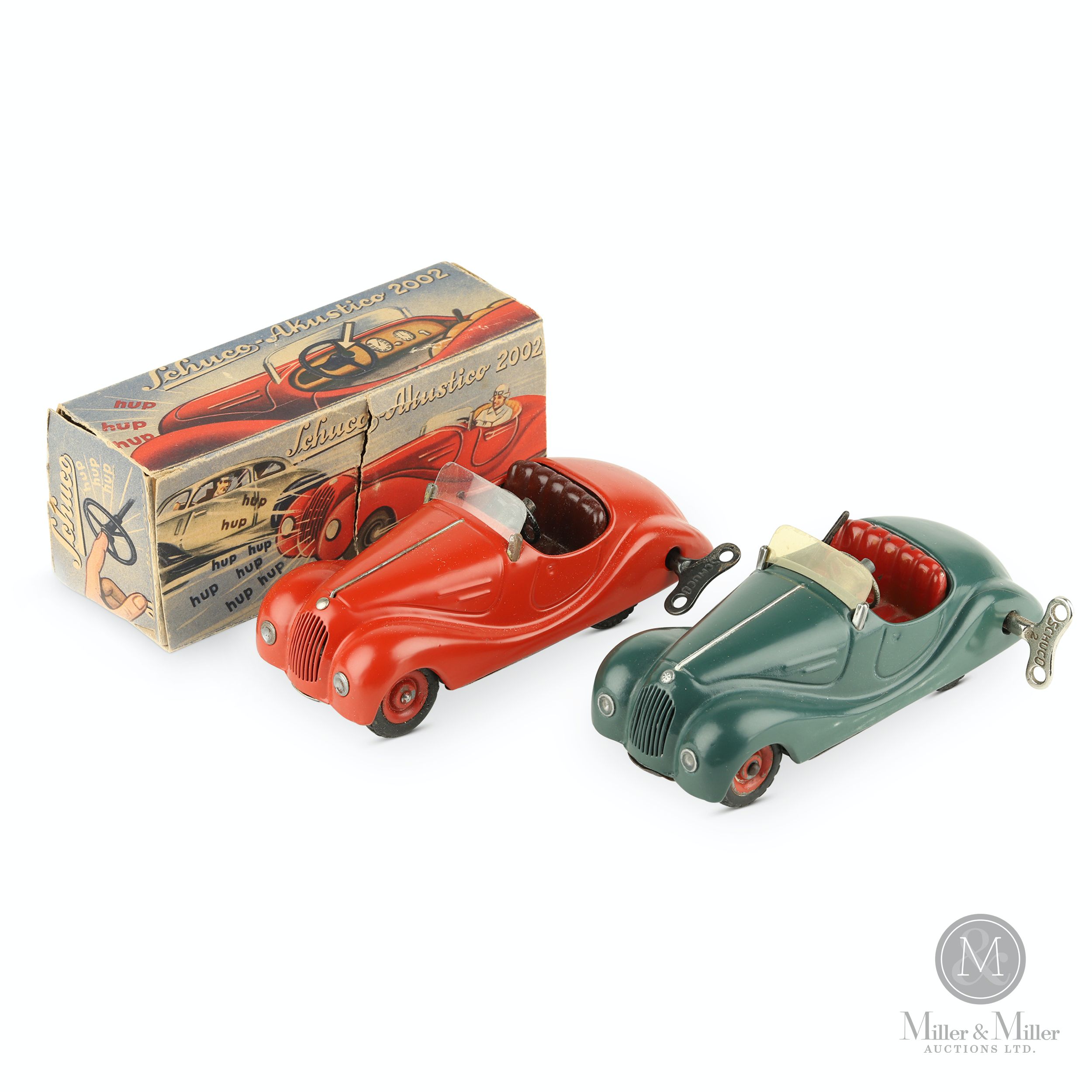 Schuco - BMW 328 Roadster 1939, modèle Schuco Akustico 2002, couleur