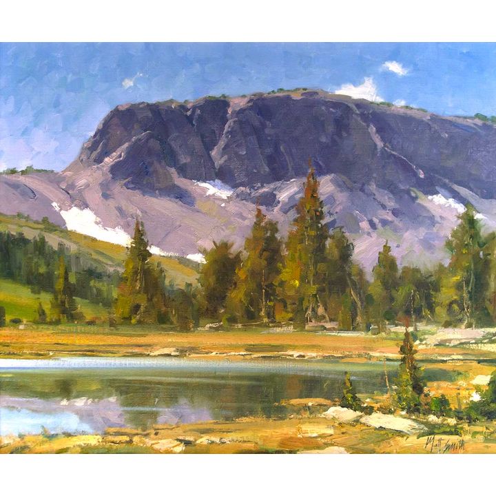 A Lake in the High Country by Matt Smith (1960- )