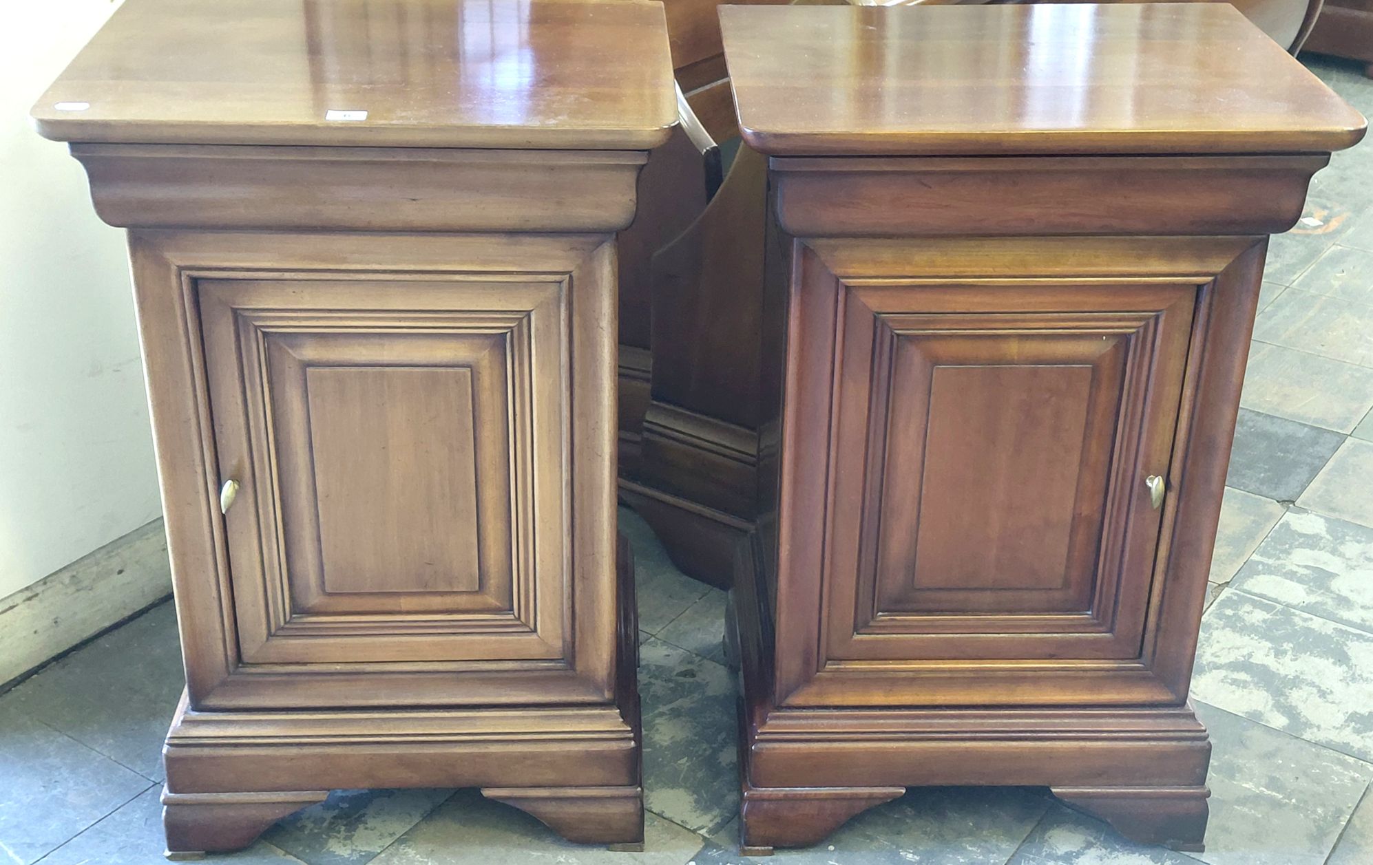 6 · FRENCH STYLE BEDSIDE CUPBOARDS