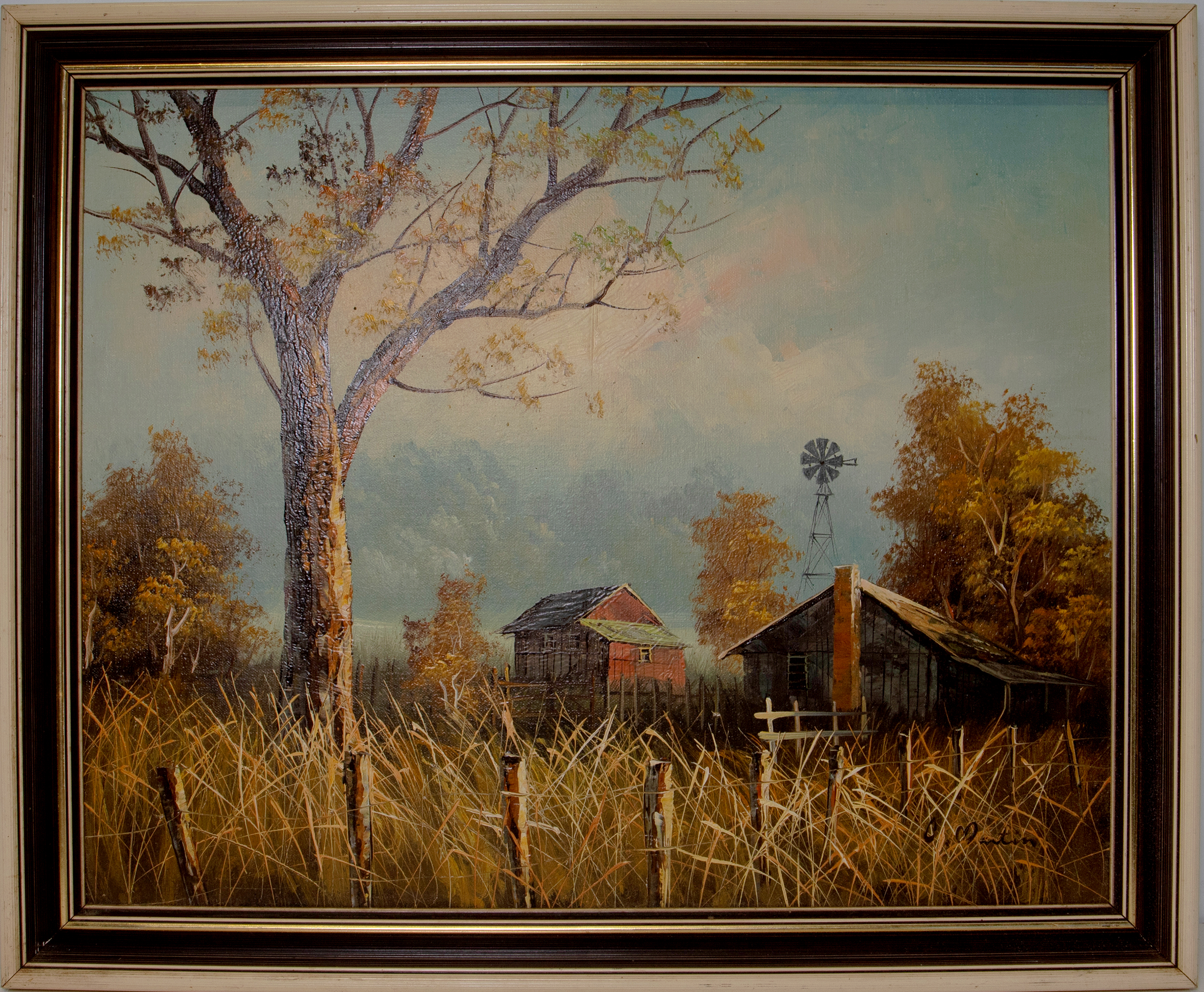 428 · C. Martin, Untitled (Farmyard Scene)