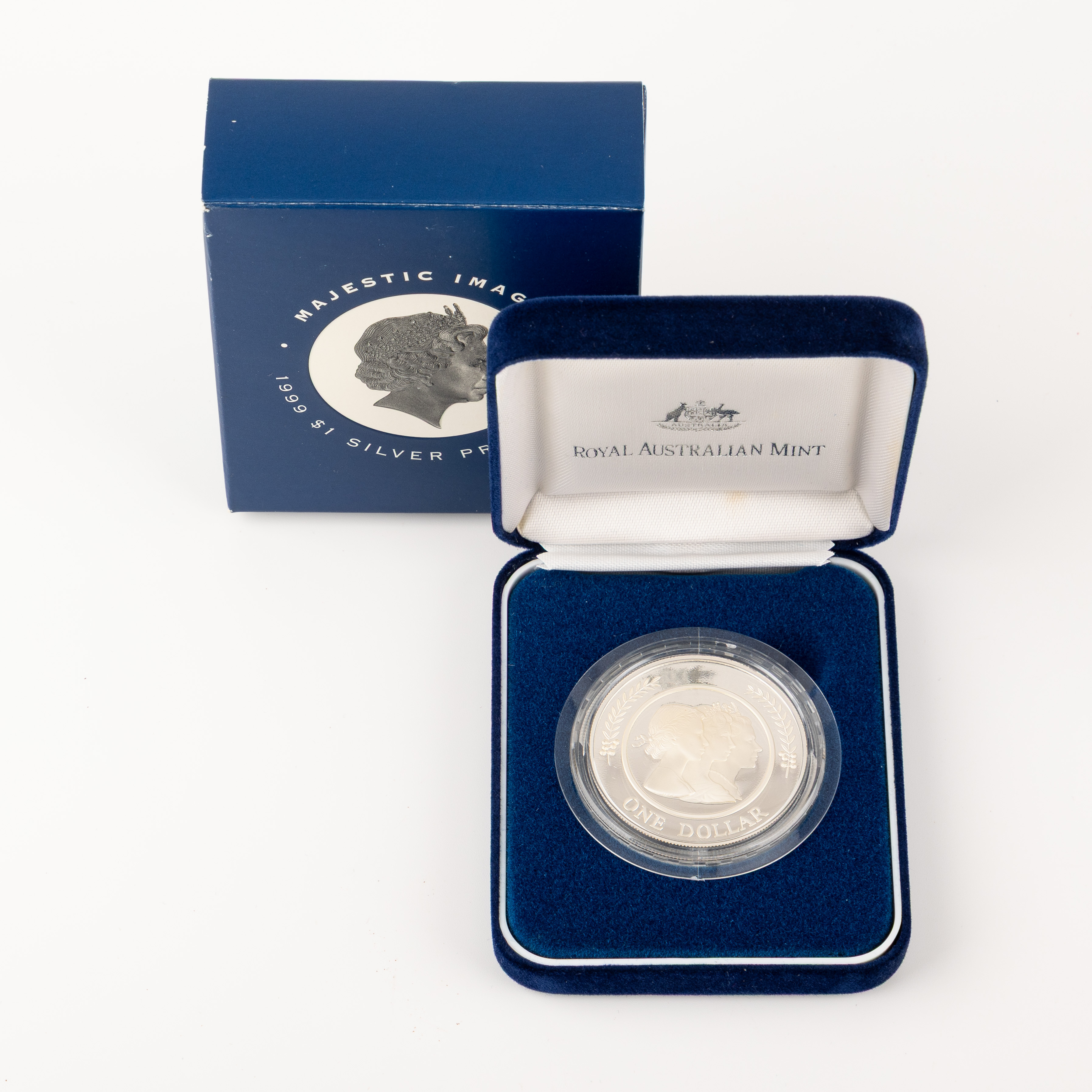 Majestic Images Silver Proof Coin, One Dollar, 1999