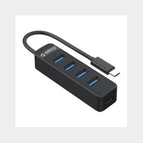 Orico 4 Port USB3.0 to Type-C Hub Black-51720/981 bar 6936761807517 B1 (S1)