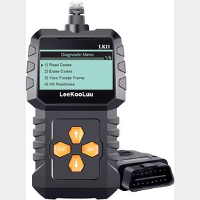 OBD2 SCANNER EASE SETUP PLUG-PLAY: CLEAR RESET ENGINE ERROR CODE PROFESSIONAL CODE READER DIAGNOSTIC SCAN TOOLS WITH FREEZE FRAME/