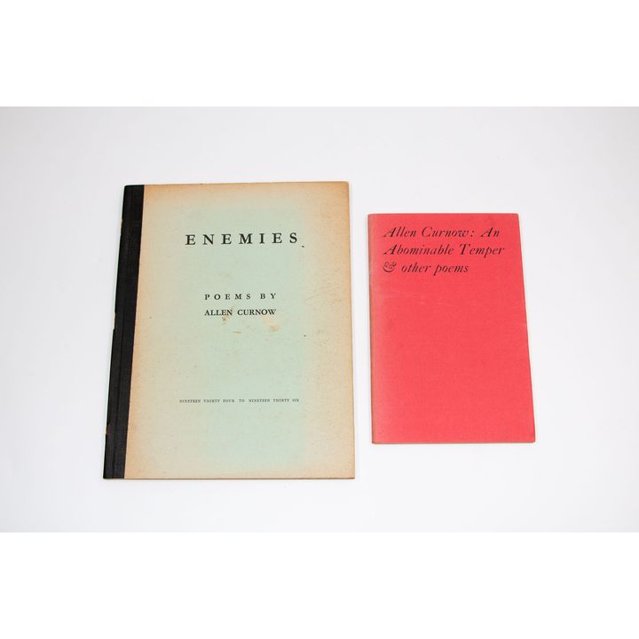 CURNOW, ALLEN [3 titles] -  Enemies.