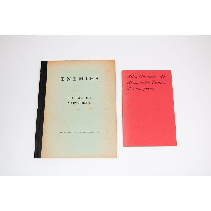 CURNOW, ALLEN [3 titles] -  Enemies.