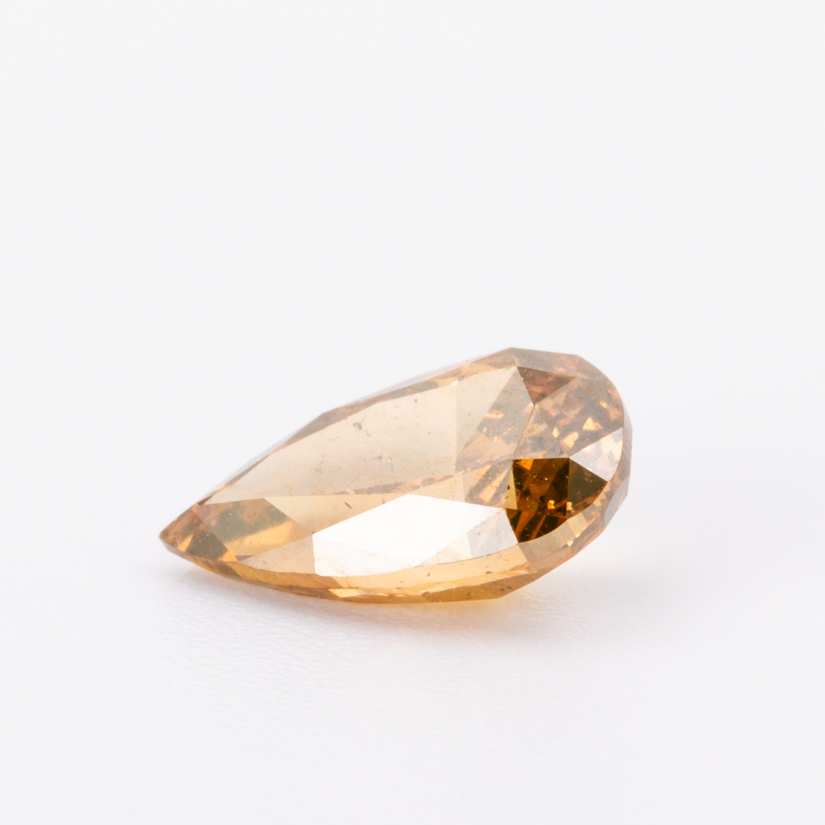 Certified 0.80ct Pear Shaped Diamond