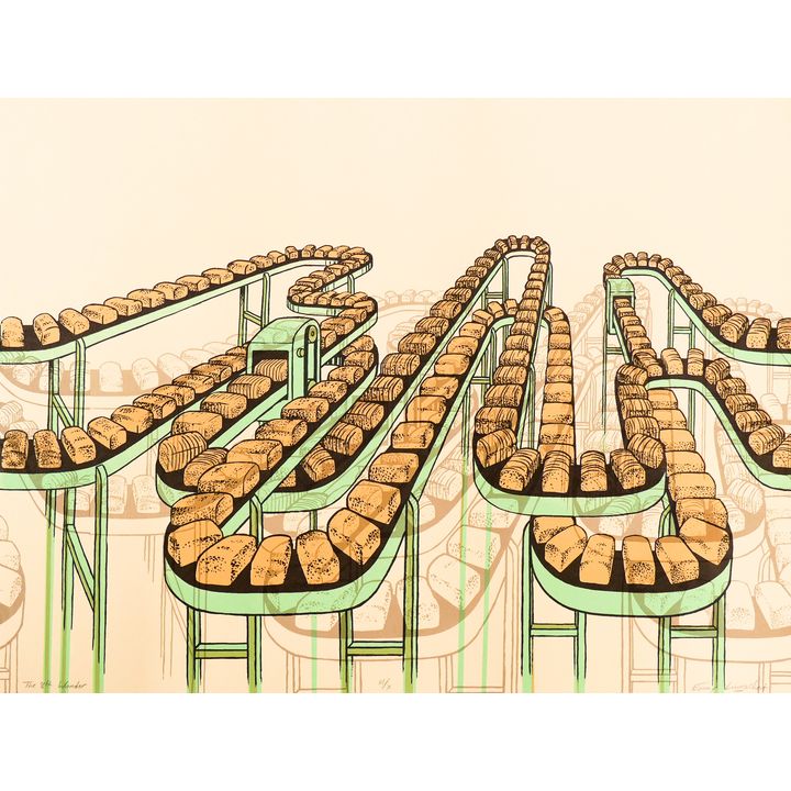 Emmy Lingscheit 'Eighth Wonder' Serigraph, 2015