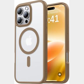 MAGNETIC SHOCKPROOF FOR IPHONE 16 PRO MAX CASE, SKIN-FRIENDLYCOMPATIBLE WITH MAGSAFE MILITARY-GRADE DROP PROTECTIONSHOCKPROOF TRAN