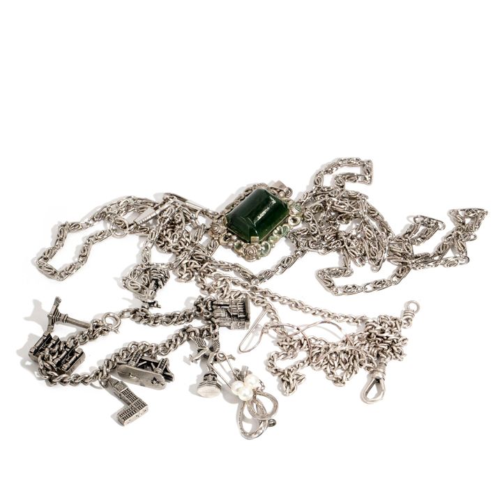 Mix Lot Of Silver Jewellery,