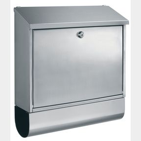 Stainless Steel Newspaper Mailbox Postbox Wall Mounted |