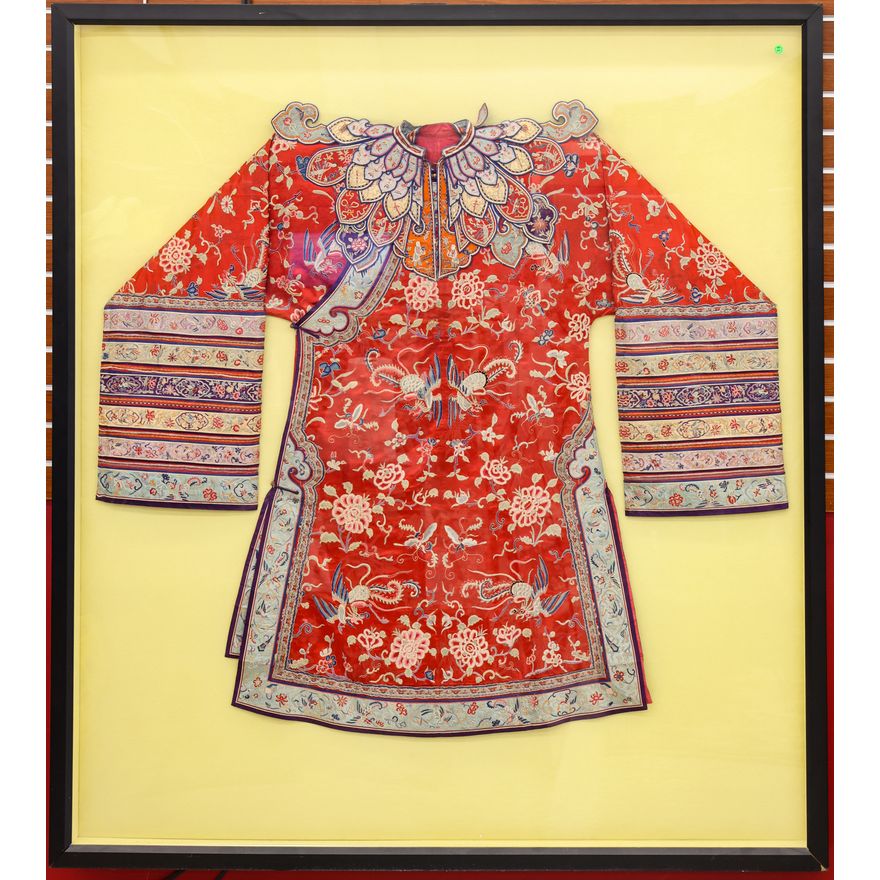 Chinese Paranakan Silk Wedding Robe