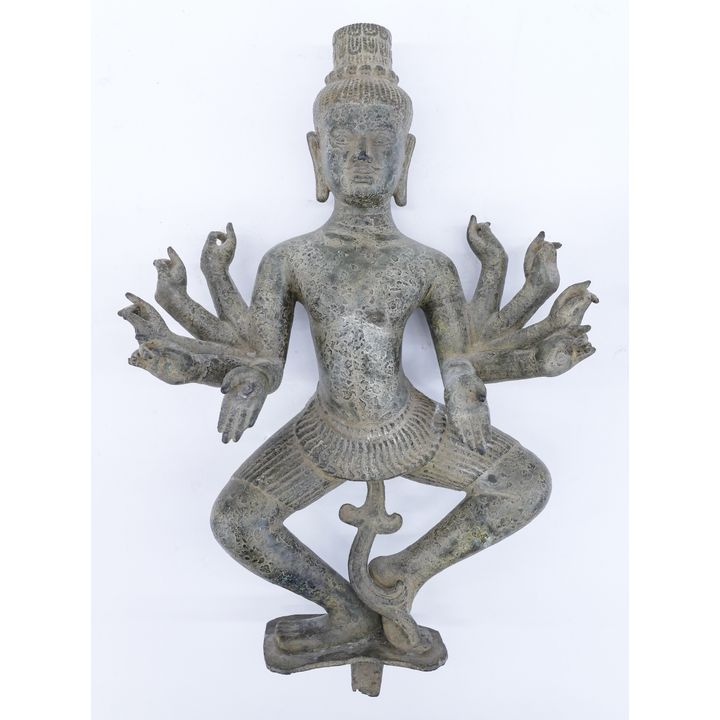 Khmer Style 18th/19th Cent. Bronze Tantric Shiva