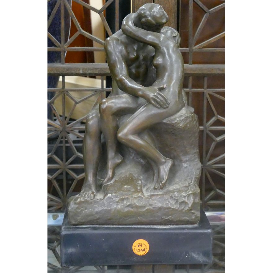 Vintage Rodin Cast Museum Sculpture 11.5''