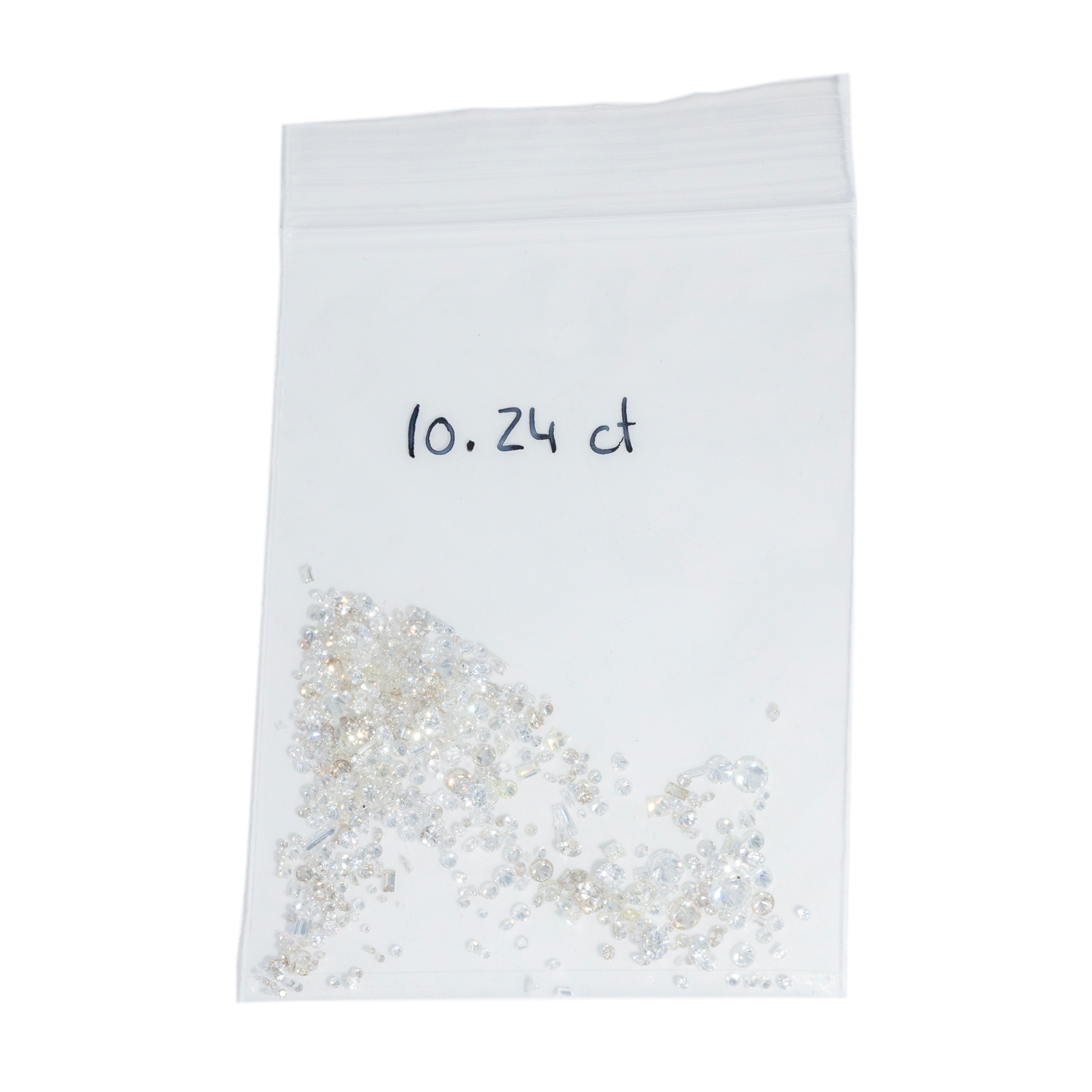 10 Carats Mixed Melee Diamond Parcel