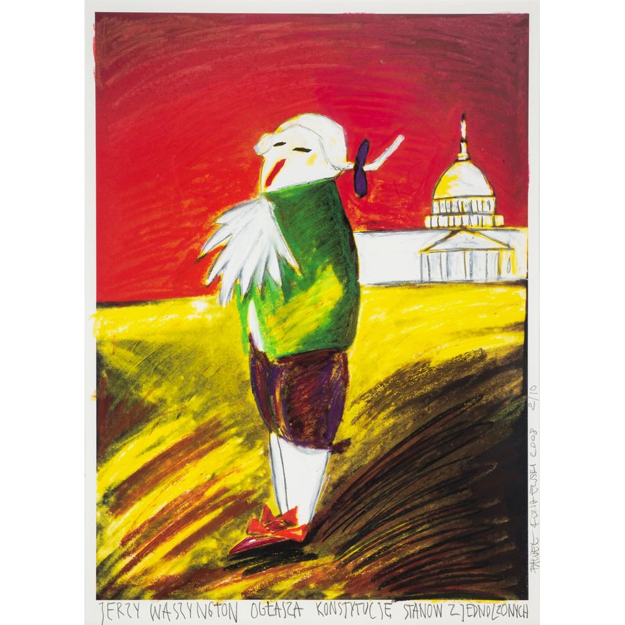 Paweł Kowalewski | Jerzy Waszyngton ogłasza konstytucję Stanów Zjednoczonych, 2008