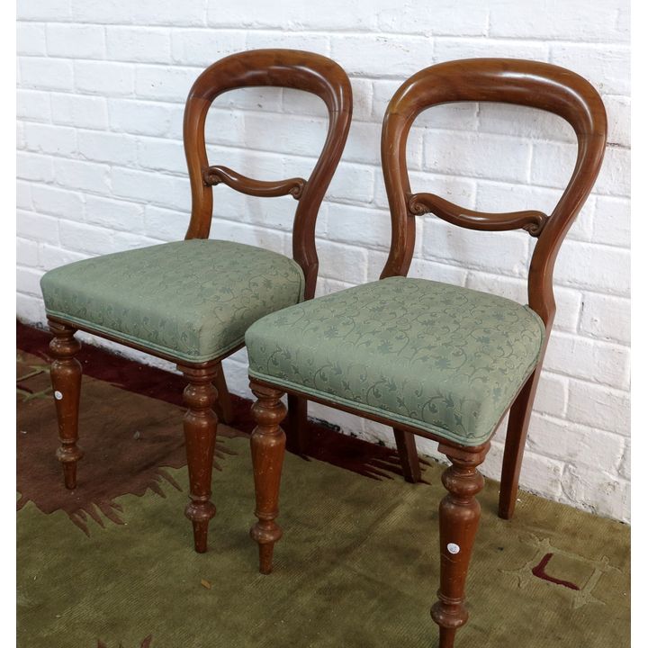 PAIR OF DINING CHAIRS