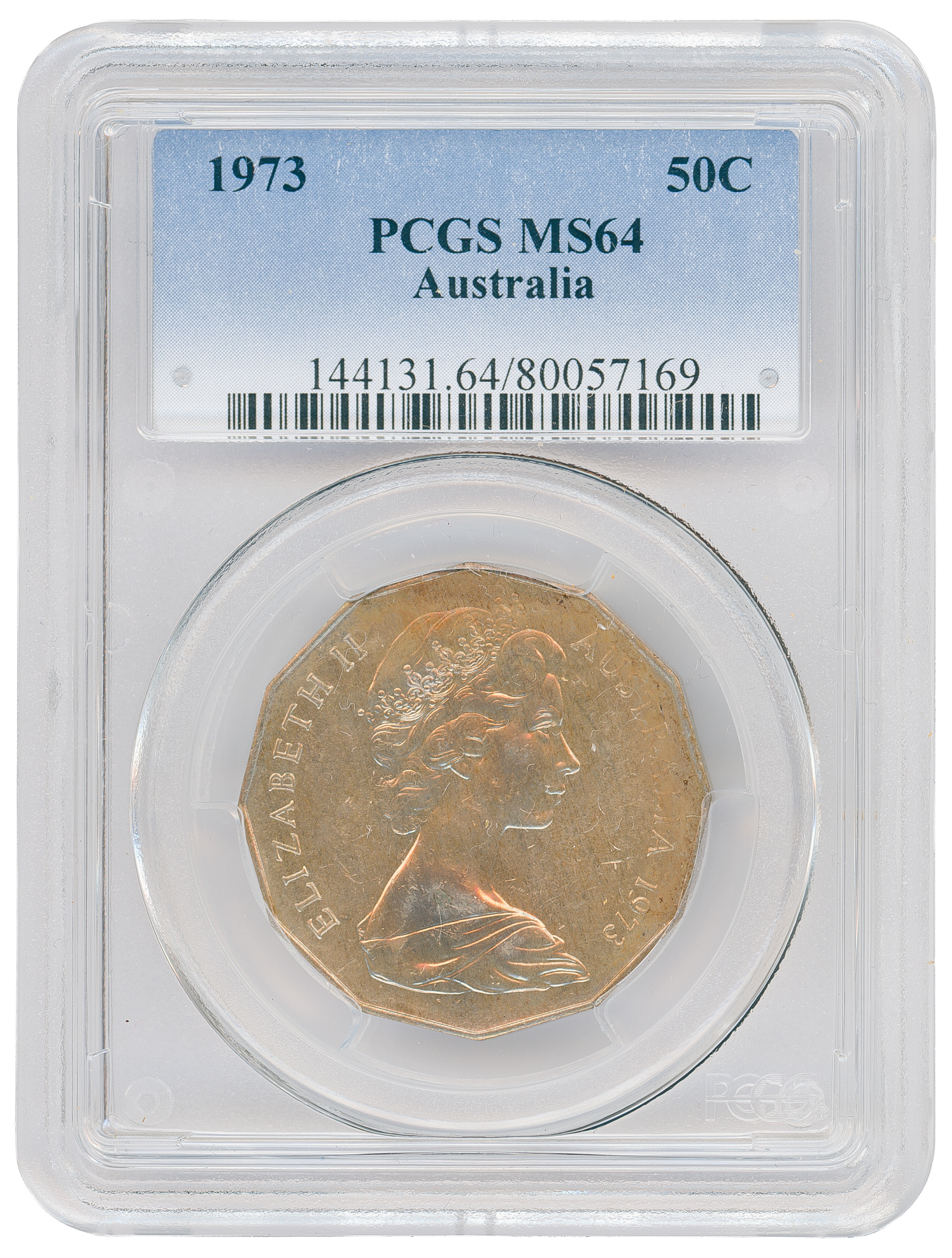 Fifty Cent, 1973, PCGS MS64