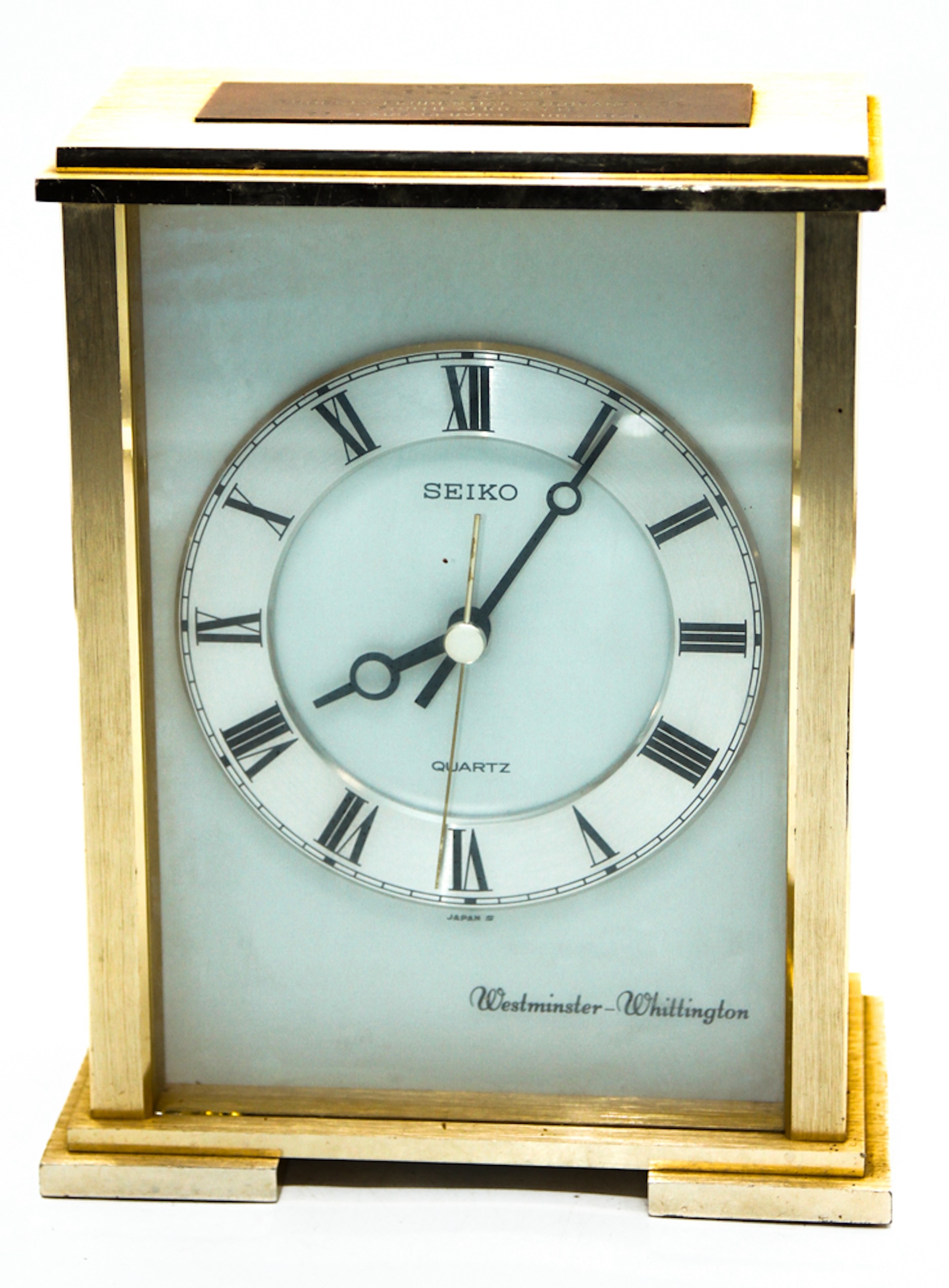 Vintage SEIKO Westminster-Whittington battery operated mantel