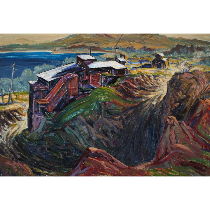 Herbert Harry Tornquist 'Sunday at the Quarry'