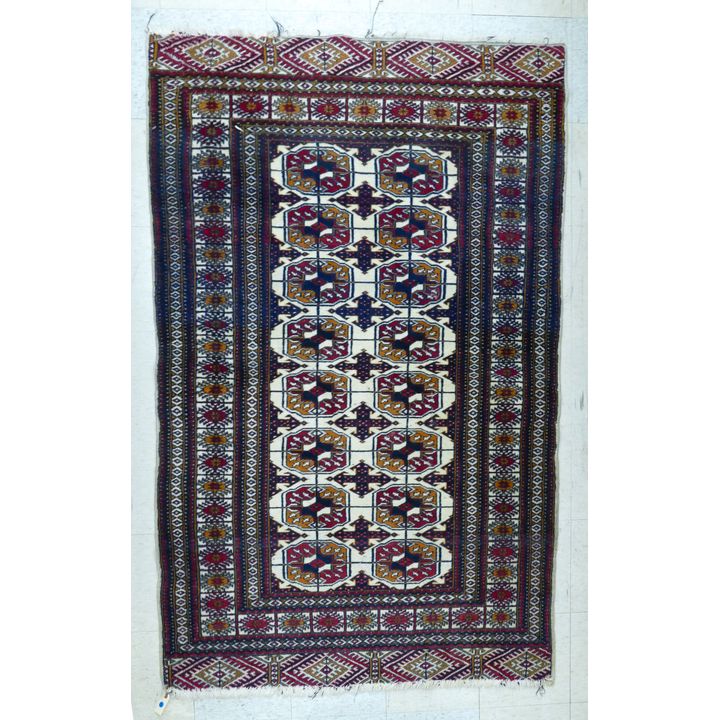 Vintage Afgan Rug 4' x 6'6'' Approx.