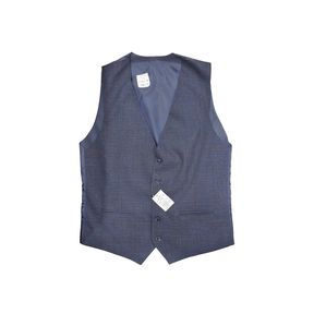 CASABO WAISTCOAT WOVEN NAVY SIZE 50R - 75821/071