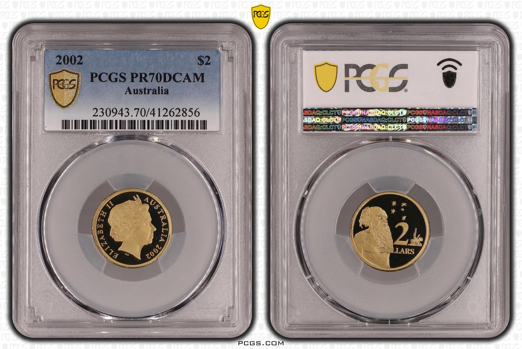 Two Dollar, 2002, PCGS PR70DCAM