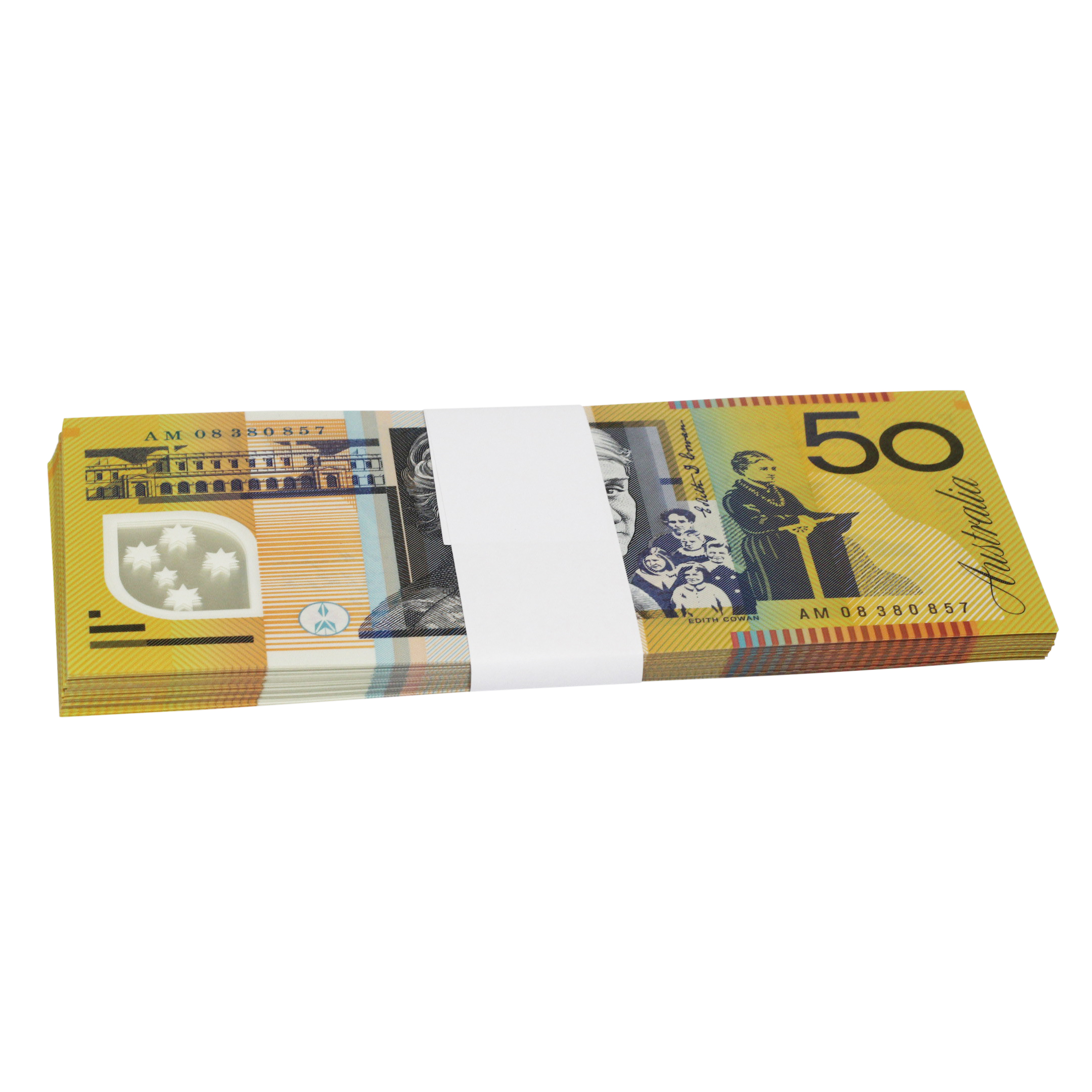 2201. · Bundle, Stevens/Henry, Fifty Dollars,  2008, UNC
