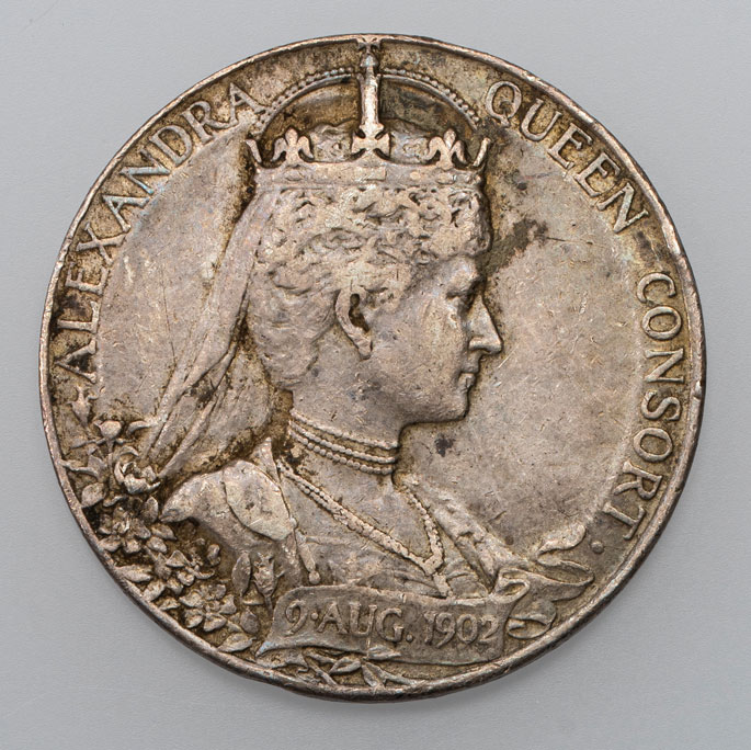 英国-Great Britain. 美. VF. エドワード7世像/アレクサンドラ王妃像