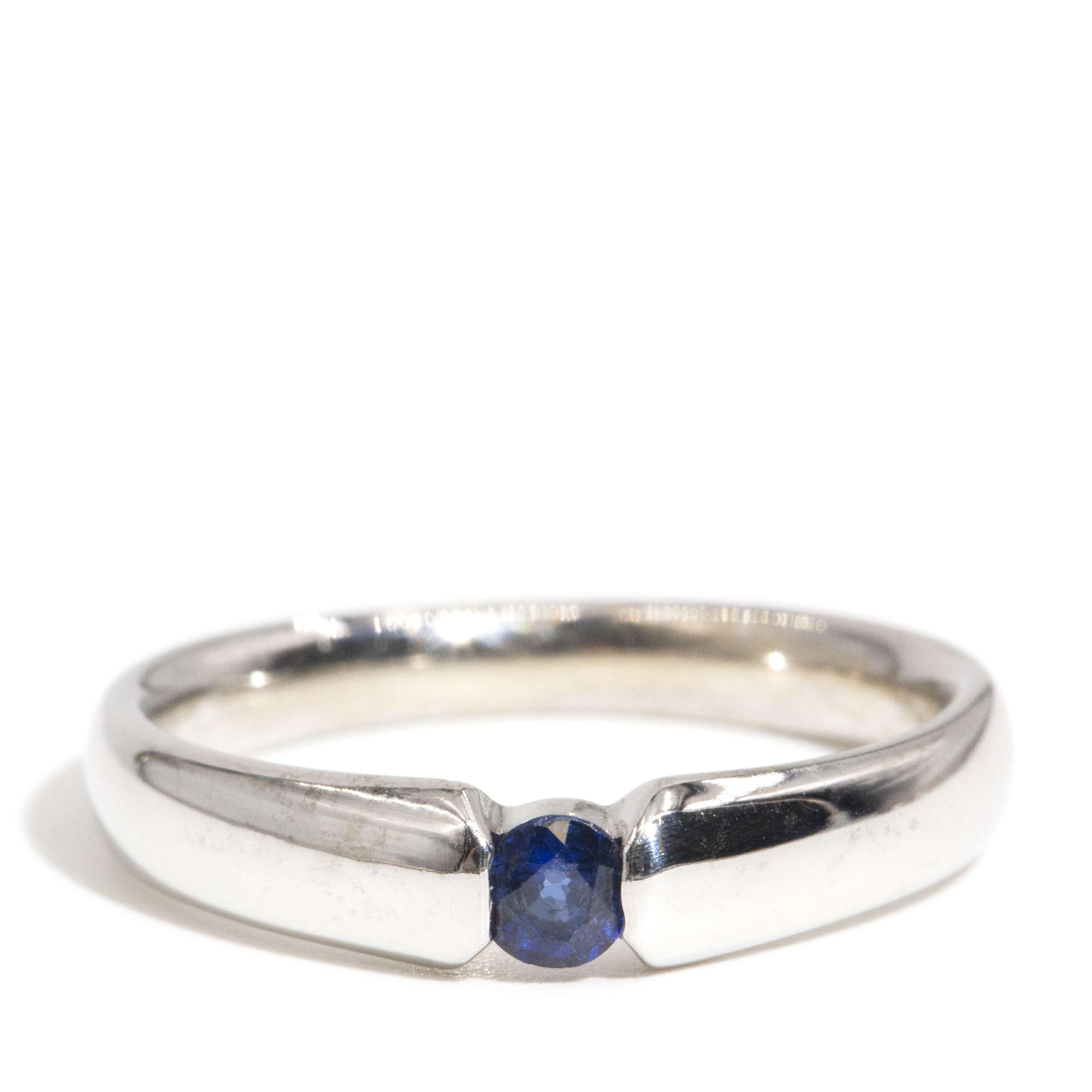Blue Sapphire 10ct Gold Ring,