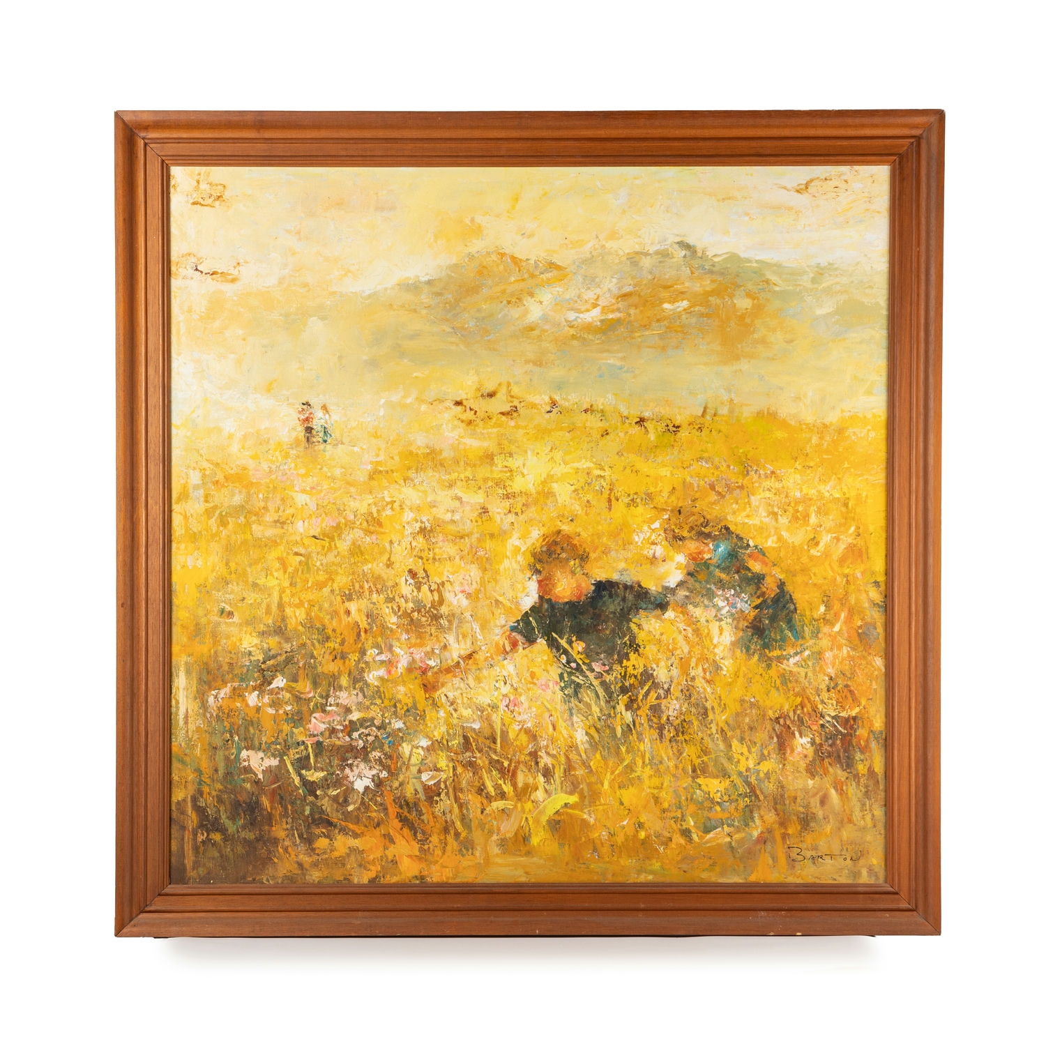 Barton, Untitled (Children in Autumnal Field),