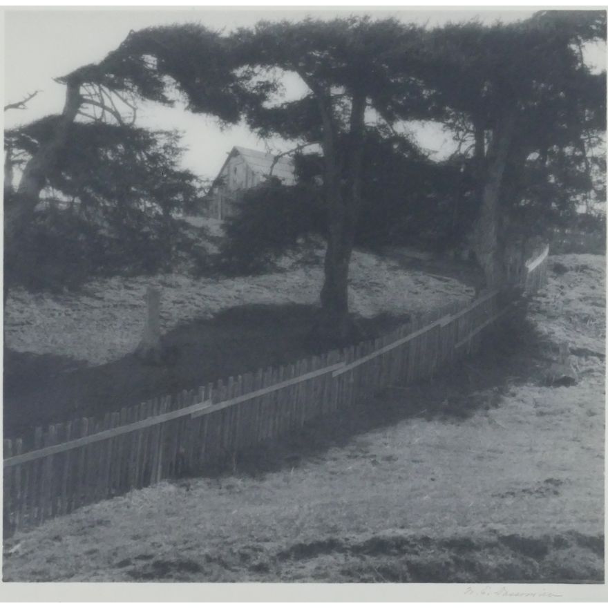 William Dassonville ''Untitled'' (Landscape with House)