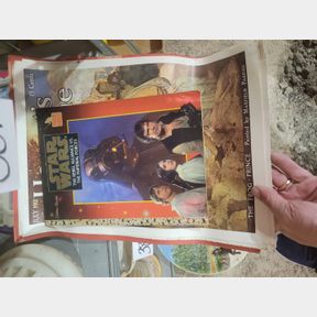 Star wars book and magazine covers and artwork