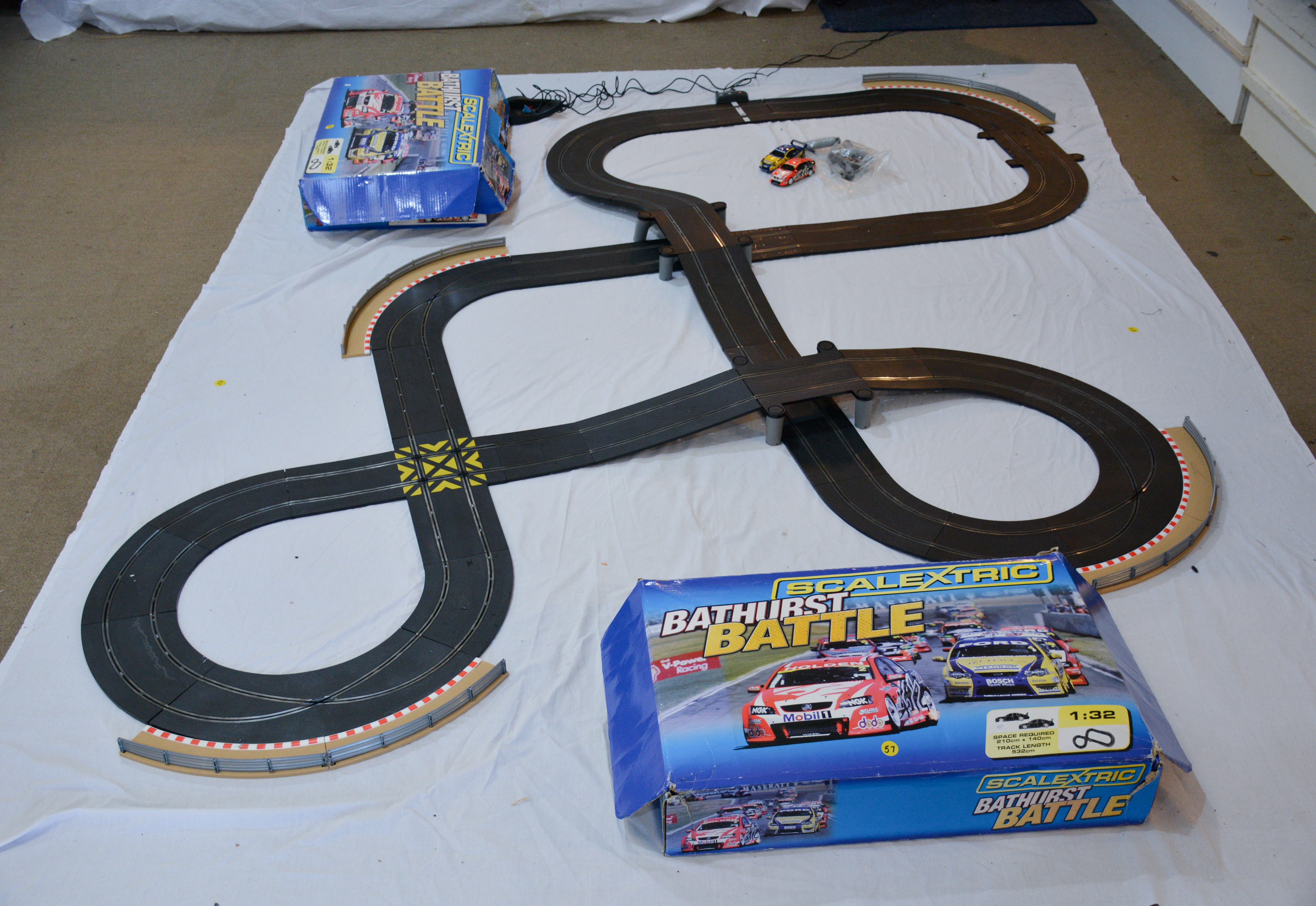Scalextric Bathurst Battle Racing Car Track — sold at auction in New Zealand for $150