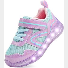 AMZZPIK LIGHT UP SHOES FOR BOYS GIRLS TODDLER LED FLASHING SNEAKERS BREATHABLE SPORT WALKING SHOES FOR KIDS
