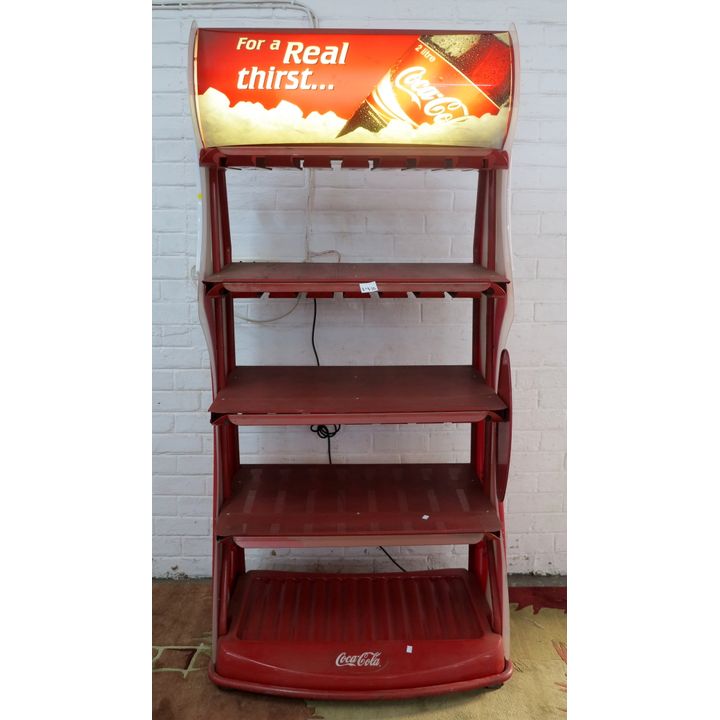 COCA COLA ELECTRIFIED DISPLAY