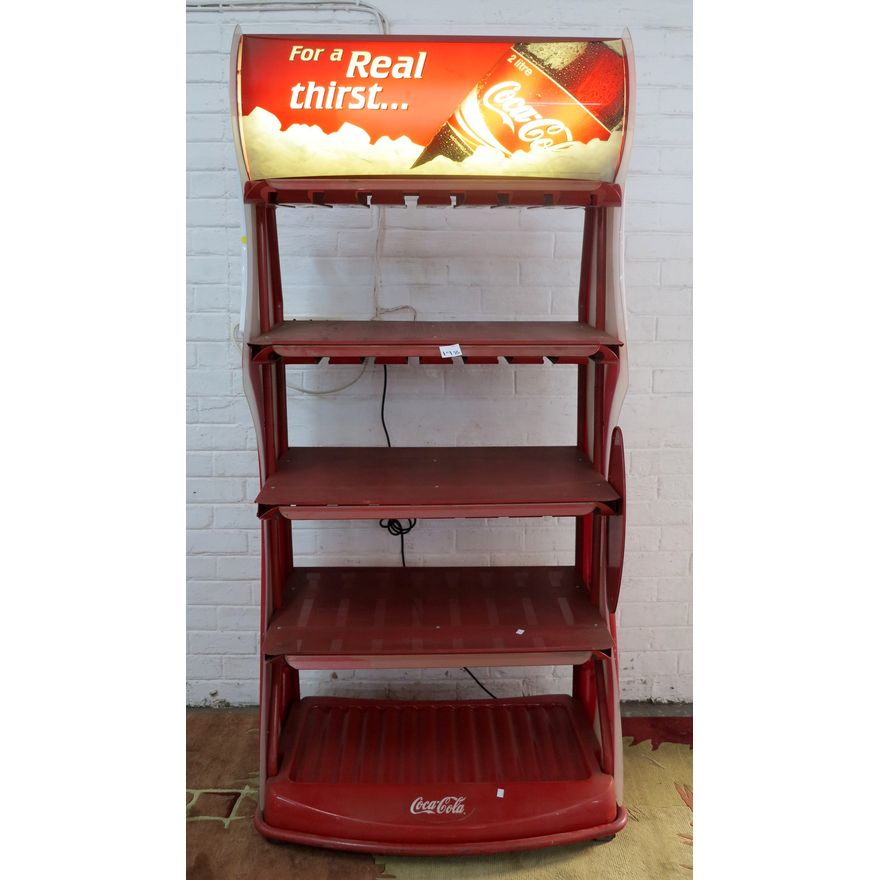 COCA COLA ELECTRIFIED DISPLAY