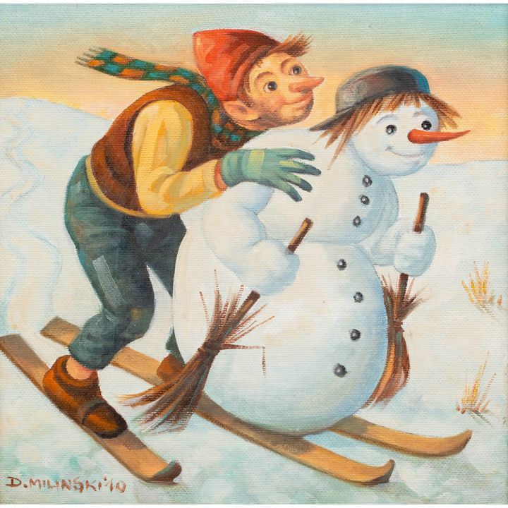 Dariusz Miliński | Zabawa na śniegu, 2010
