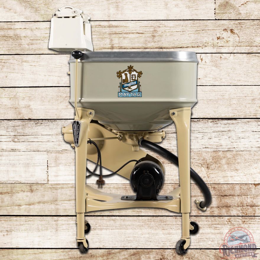 Cast Iron Maytag "Wringer" Washing Machine Restored