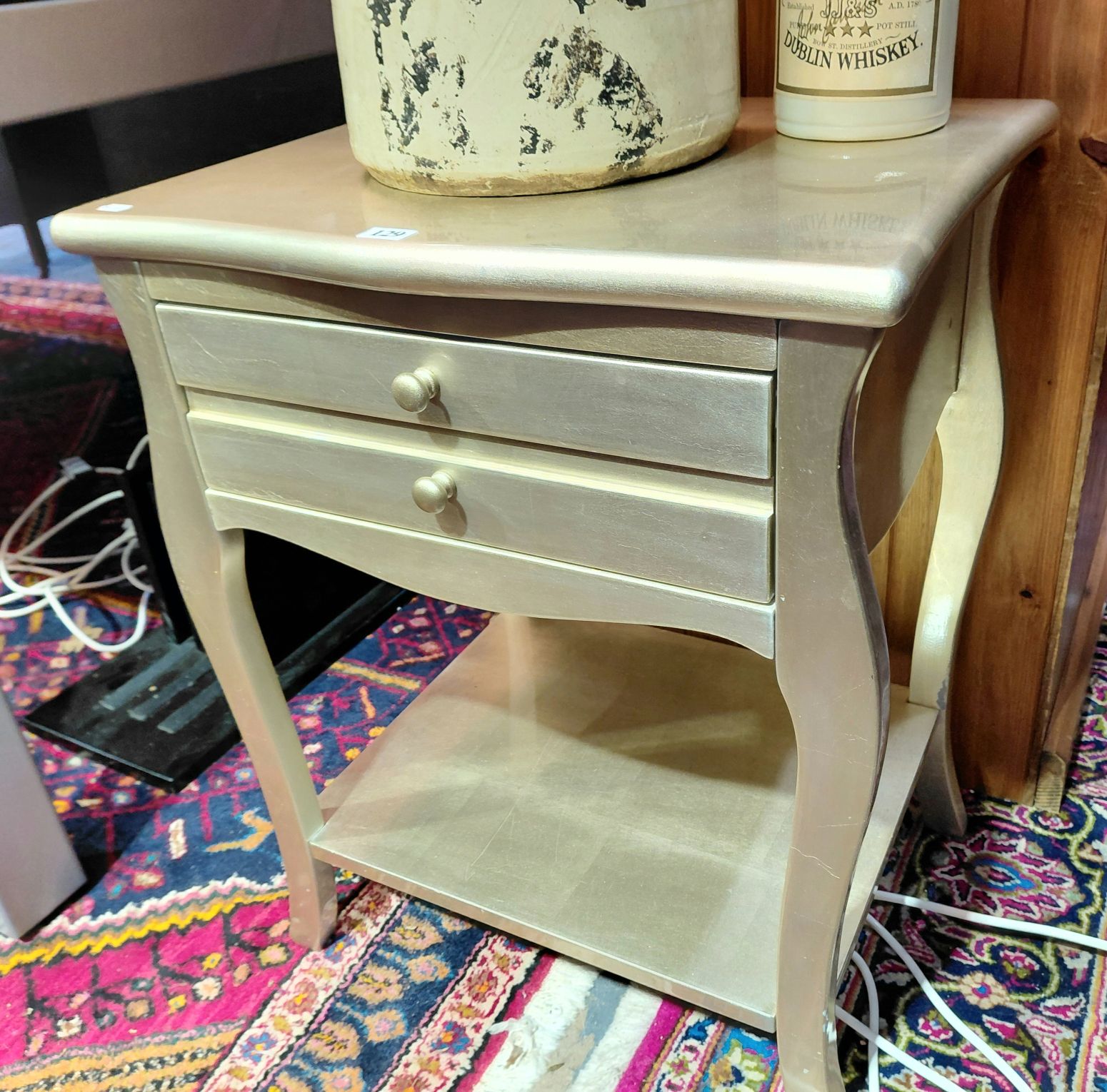 129 · BEDSIDE TABLE
