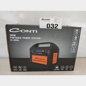 CONTI 300W POWER STATION | LITHIUM | DC- AC- USB | 298 WH | CI-300A