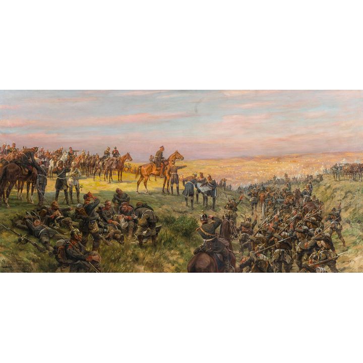 Hans Schmidt | Scena z wojny niemiecko-francuskiej 1870-1871, 1936 r.