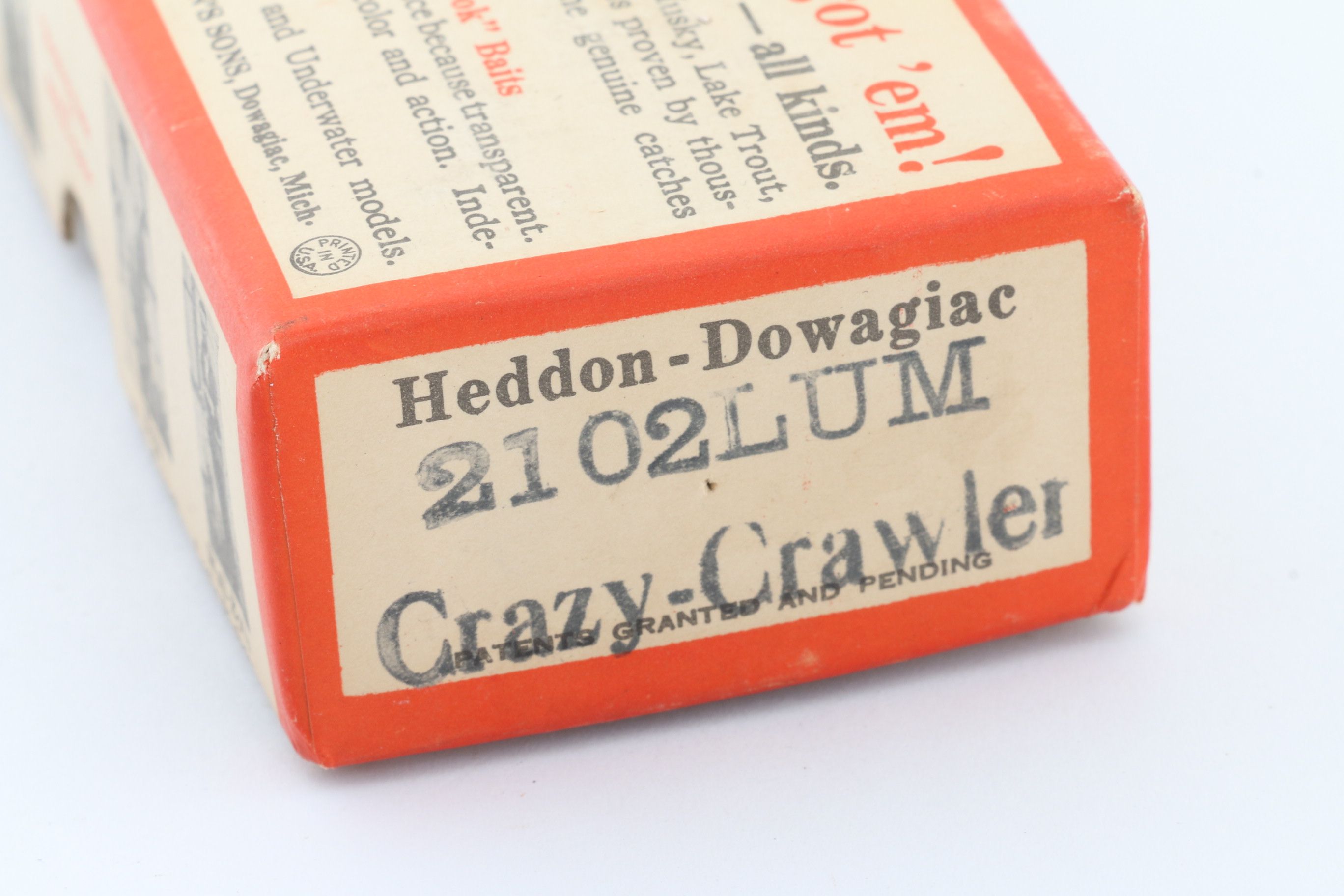 Heddon 2102lum Crazy Crawler