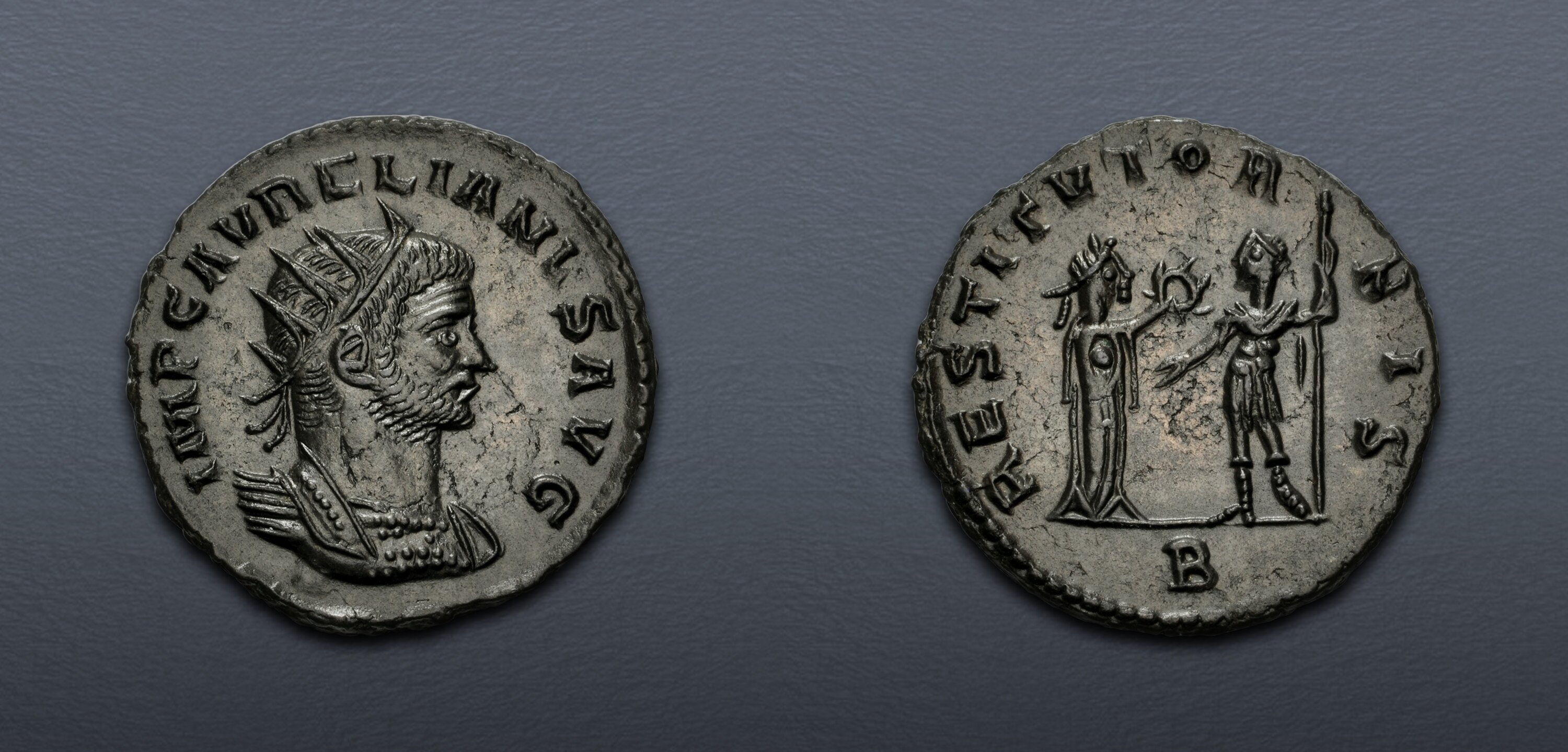 Aurelian. AD 270-275. Antoninianus (21mm, 3.98 g, 6h). Cyzicus mint ...